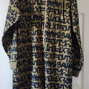 Savage X Fenty Onesie Women=Medium Men=X/S military olive green/black